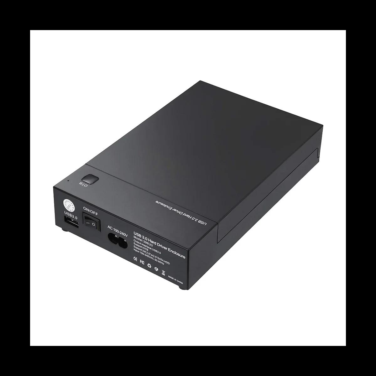 USB 3.0 3.5In SATA ϵ ̺ ũ, ܺ Ŭ SSD HDD ũ ̽ , 16TB ̺, OTB ġ -US ÷
